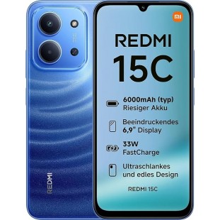 موبايل شاومي ريدمي 15C – رام 6/8GB مساحة 128/256GB