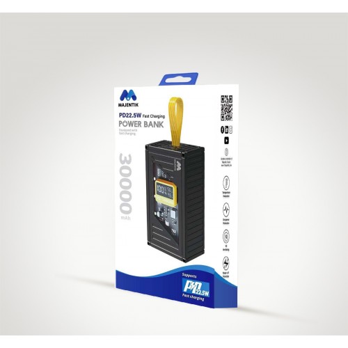 باور بانك Majentik MJ-12 30000mAh - شحن سريع 22.5W