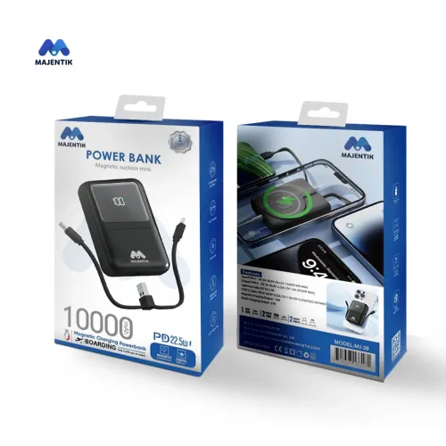 باور بانك Majentik MJ-28 مغناطيسي 10000mAh - شحن سريع 22.5W