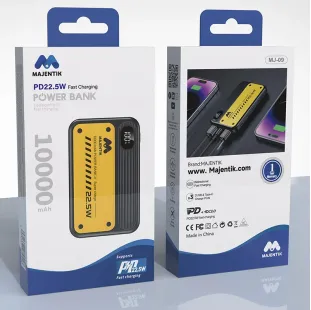 باور بانك ماجنتيك MJ-09 – 10000 مللي أمبير / شحن سريع 22.5 واط