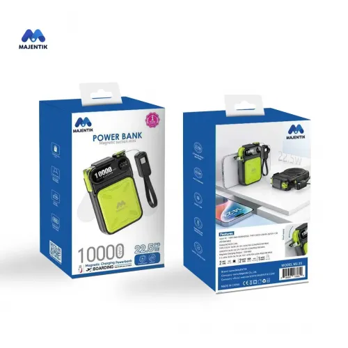 باور بانك Majentik MJ-35 مغناطيسي 10000mAh - شحن سريع 22.5W