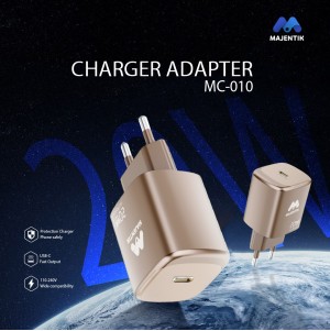 شاحن ماجينتك MC-010 بتقنية GaN – شحن جداري سريع 20 واط