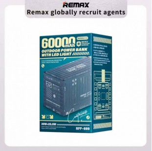 باور بانك Remax RPP-609 سعة 60000mAh - شحن سريع 22.5W